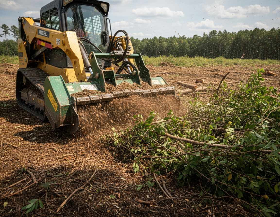 Land Clearing In Eagle Mountain TX